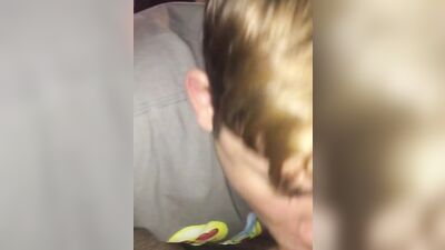 Sucking daddy’s dick