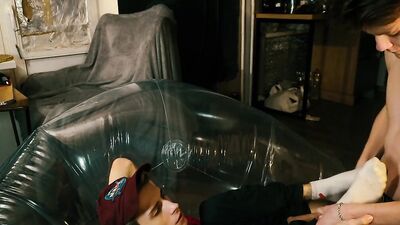 Oh my God! We couldn't resist fucking in that chair again!