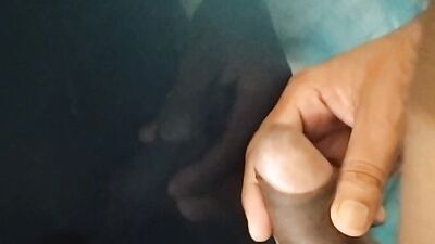 Beautiful horny most pleasurable cum I ever had before taking bath