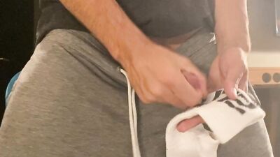 boy is cumming on his socks in austria