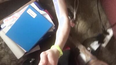 Self sucking solo selfie stick
