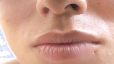 Young japanese guy posing in front of camera while jerking his cock until he cums