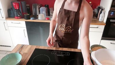 Top Chef Naked French Twink Edition 2: New recipe for healthy cookies weel hung cooker