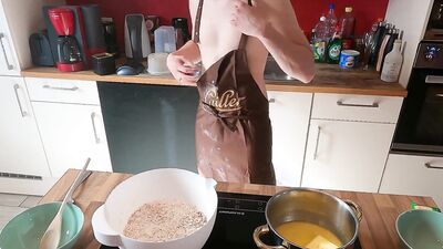 Top Chef Naked French Twink Edition 2: New recipe for healthy cookies weel hung cooker