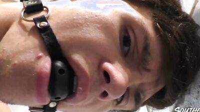 SOUTHERNSTROKES Bound Amateur Anal Tormented And Dominated