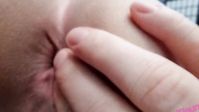 POV femboy play and ride on cock