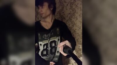 jerking off in the chair