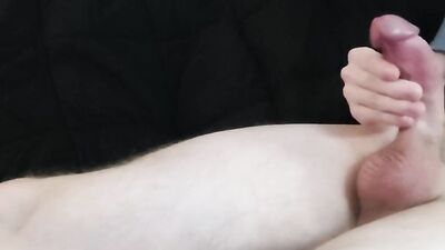 Edging My Thick White Cock Until Moaning Orgasm!