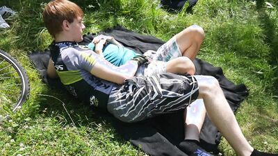 Teen cyclists got horny, went offroad for pleasure