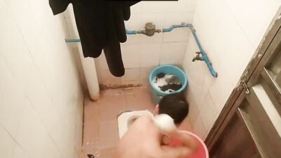 classmate bathing in school 11