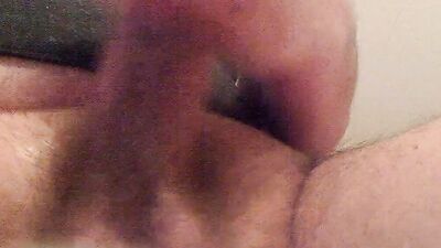 cumming hard again, cum pouring out