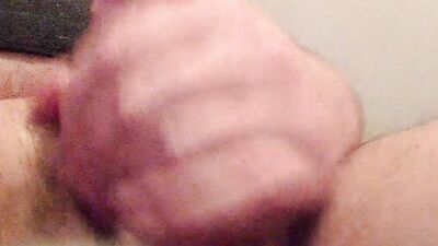 cumming hard again, cum pouring out