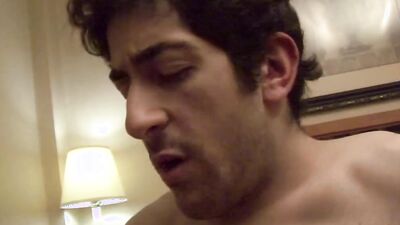 Young cute boy doing excellent oral sex with his buddies having huge orgasm