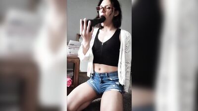 Deepthroating Tyson until I drool then anal :P