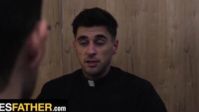 Priests Fiore & Gallo Reveal Their Kinky Practises With Boys And Get Wild In The Office - YesFather
