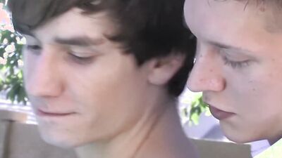 pool boy has his ass filled with big hard cock