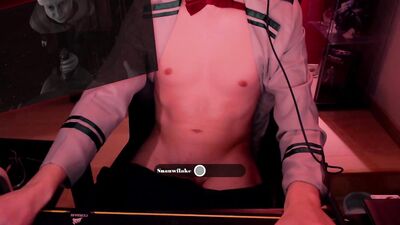 Sex With Devil : Enjoying gameplay and playng with my big cock on Live