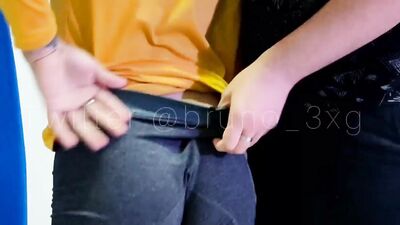 Blonde Guy Is Spanked And Wedgie
