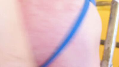Cute teen takes 12 LOADS by 10x HUNG Authentic Scallys condomless