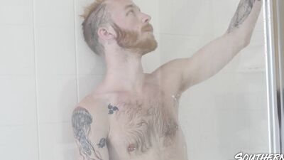 SOUTHERNSTROKES Blond Twink Declan Moore Masturbates Solo