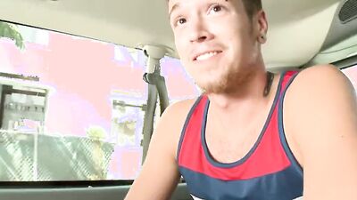BAITBUS - Kyro Newport Gets His Anus Stuffed With Hawt Str8 Cock