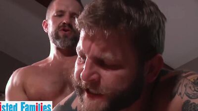 Dirk Caber is nailing Colby Jansen's ass with his hard phallus