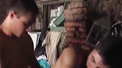Two European twinks are having sex in this amateur gay video