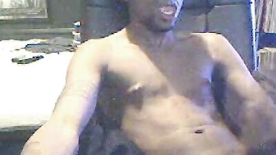 Dude strokes his huge dong in this solo amateur video