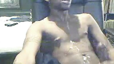 Dude strokes his huge dong in this solo amateur video