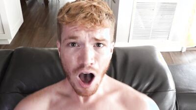 Cute fella is getting bonked by his next door neighbor