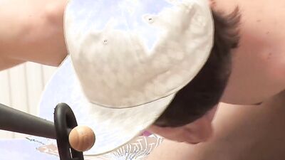 Horny teen fucks her tight asshole and squirts hard