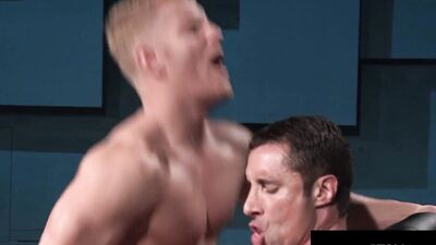 Hairy Hunk Boiling Hot Energy For Jock - Johnny V, Nick Capra - RagingStallion