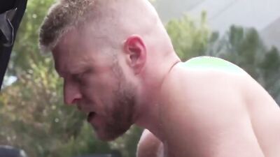 Hot Mechanics Show Their Willing Ass