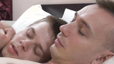 Gay Studs Enjoying Playing Thick Uncut Dick