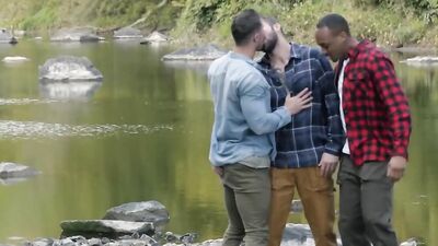 Bored Fishermen Play With Their Own Meat Poles