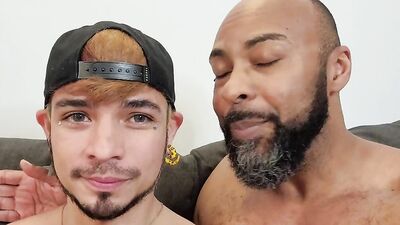 THE BIG DARK CHOCOLATE RAY DIESEL VS THE SMALL SWEET TWINK LEO BULGARI - SHORT VERSION!!!