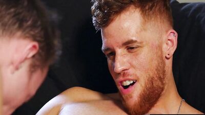 SMALLER CUTE JOCK Fucks SUPER HOT REDHEAD HUNK