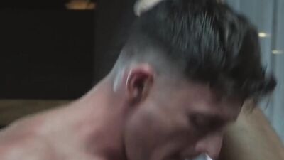 Two Juicy Jocks And One Hot Hunk Have TONS OF DICK