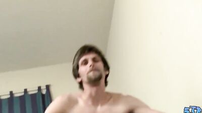 Cute straight thug Apollo Delion rubs his dick solo and cums