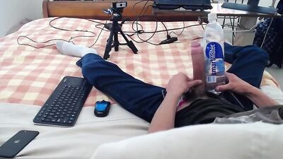 Guy Next Door Jacks Off Big Dick