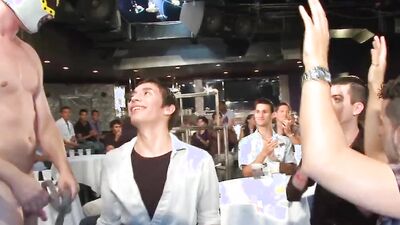 GAYWIRE - Regular Joes Lined Up For Gigolo Cock Swing Right At Their Waiting Faces zOMG