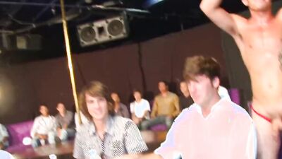 GAYWIRE - Regular Joes Lined Up For Gigolo Cock Swing Right At Their Waiting Faces zOMG