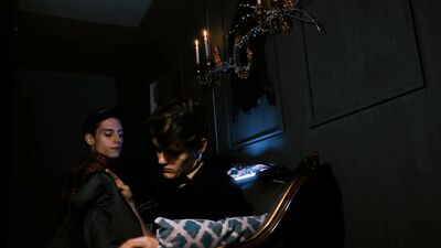 Oh! what an elegant anal fuck in an amazing setting