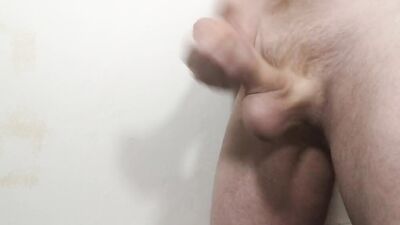 Masturbating so hard my balls are bouncing