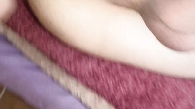 A young femboy moans from daddy's big dick in the ass!