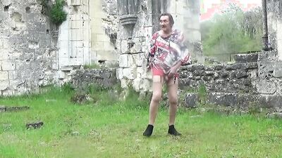 dildo sounding outdoors 76