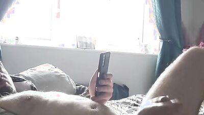 Oily exploding cock shoots cum 2 foot in the air