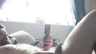 Oily exploding cock shoots cum 2 foot in the air