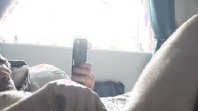 Oily exploding cock shoots cum 2 foot in the air