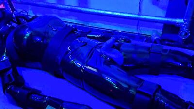 Latex Rubber Gimp Tied Down and Edged with CBT